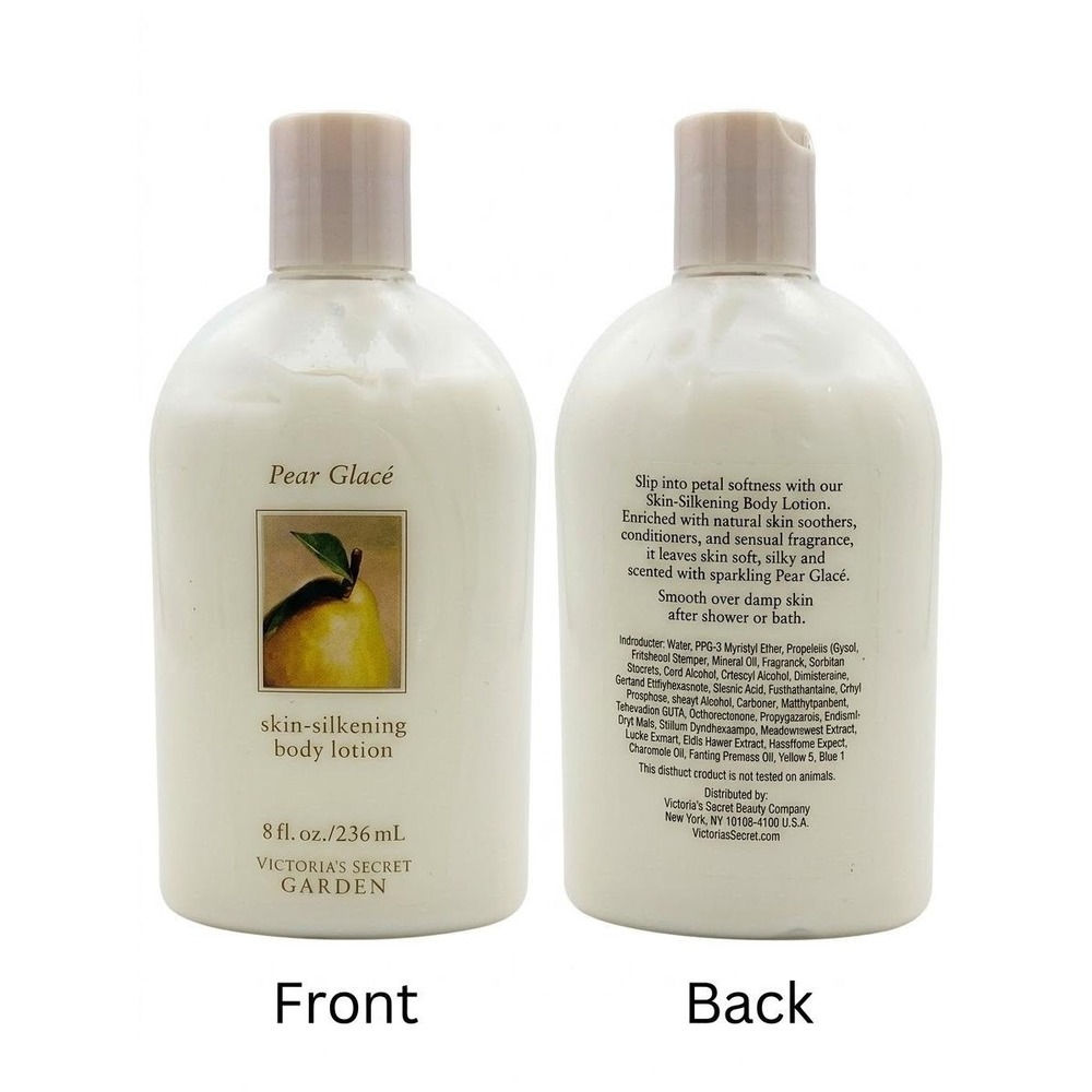 Vintage Victoria's Secret Garden Pear Glace Body Lotion 8 oz Discontinued Y2K